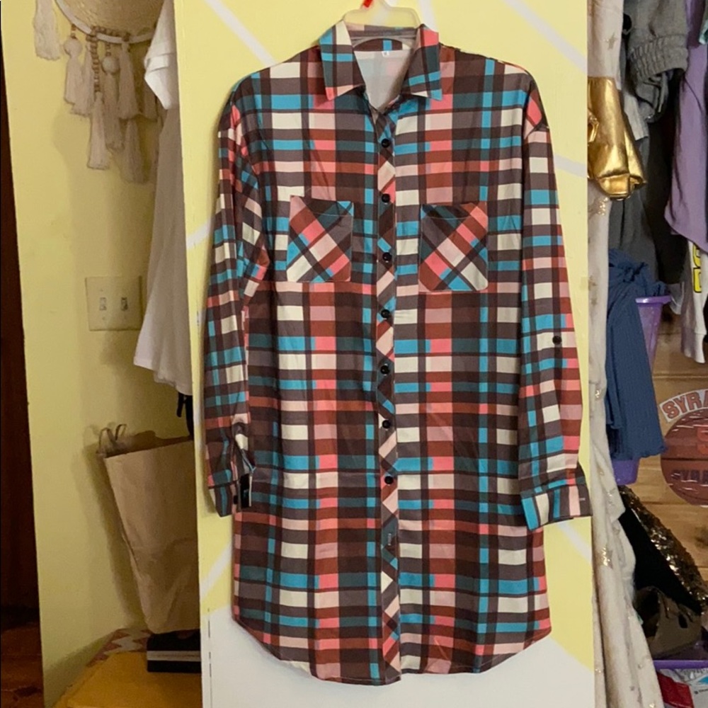 Plaid dress
